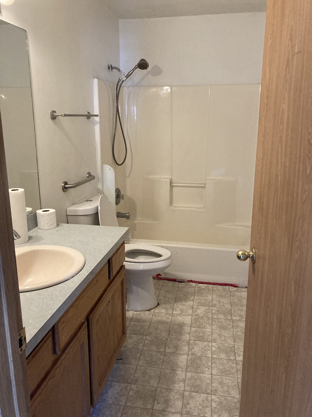 1813 N Medina St before rehab, bathroom